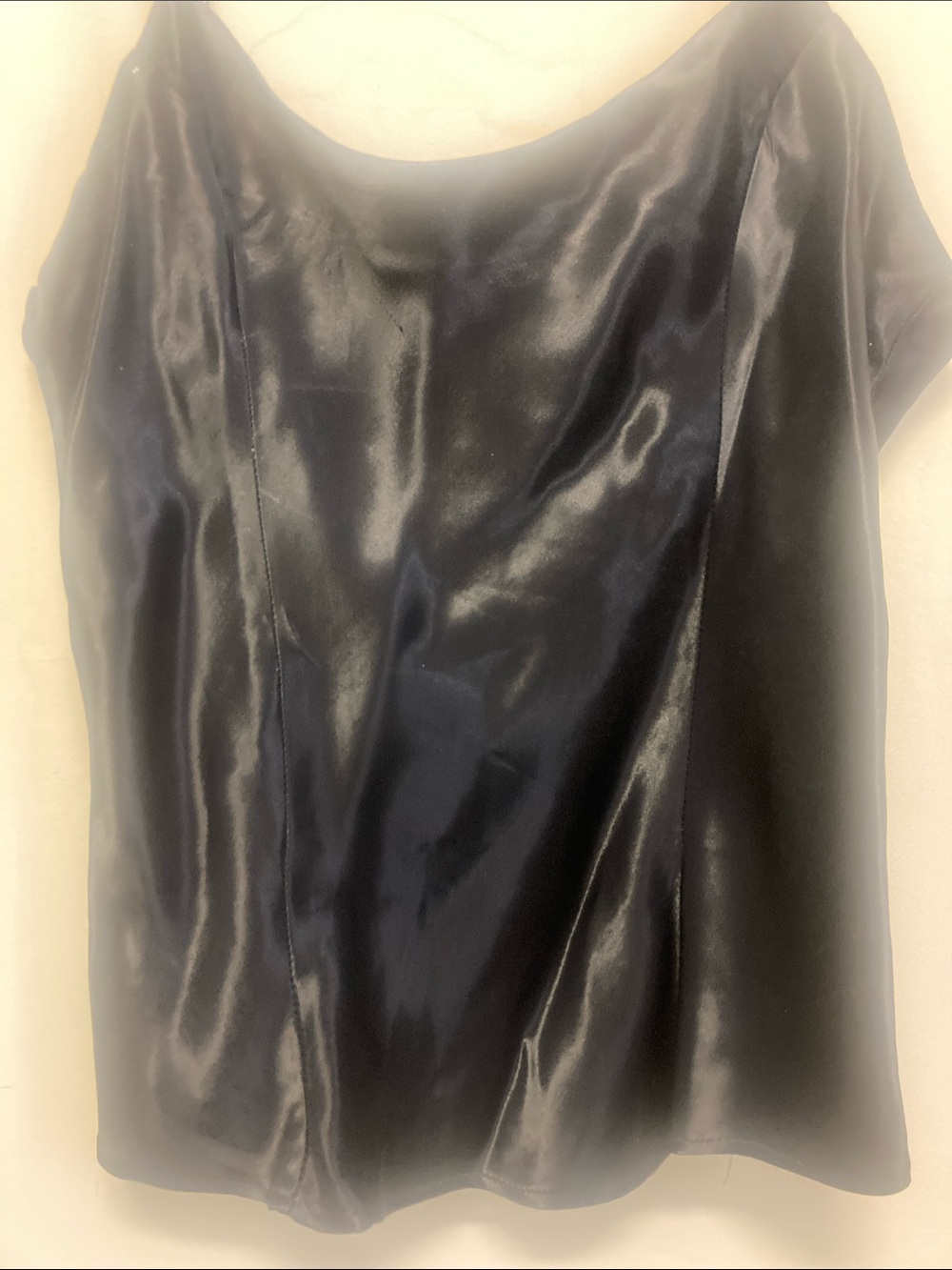 YOUNIQUE/Satin Black Sheen; camisoles;blue Jones New York; lime green 3 for $20